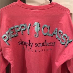 Simply Southern long sleeve t-shirt.